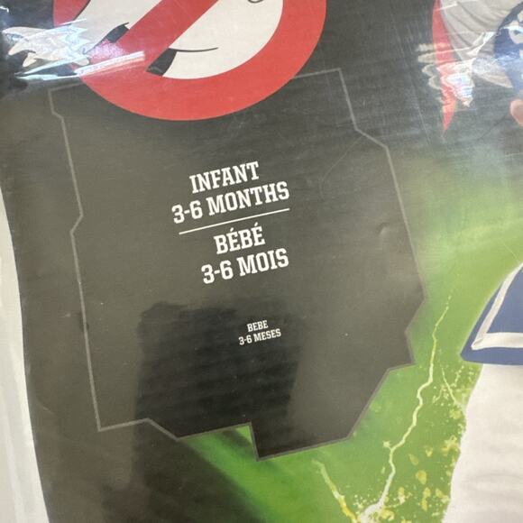 Ghostbusters Baby Costume Stay Puft Marshmallow Man 2 Piece Size 3-6 Months - Picture 7 of 9